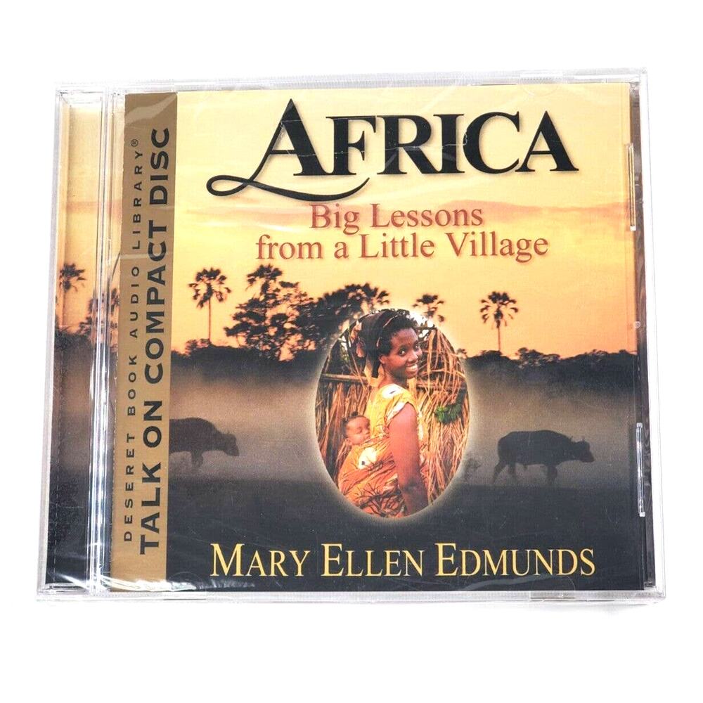 Africa Big Lessons from A Little Village Audiobook CD by Mary Edmunds LDS Mormon